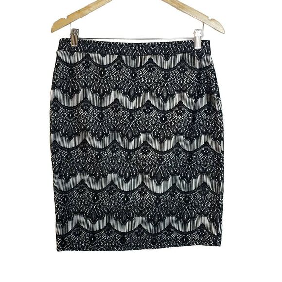 Melissa Page Black and White Skirt Size Small - Picture 2 of 12